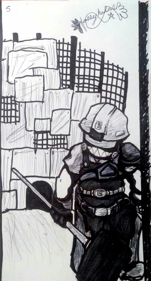 jossyhadas's tweet photo. Día 5 #inktober2019 hace mucho le pegue el brazo a este #bobelcontructor y nunca mas fue el mismo
#inktoberday5 #inktobebuild https://t.co/L099xhqNfG