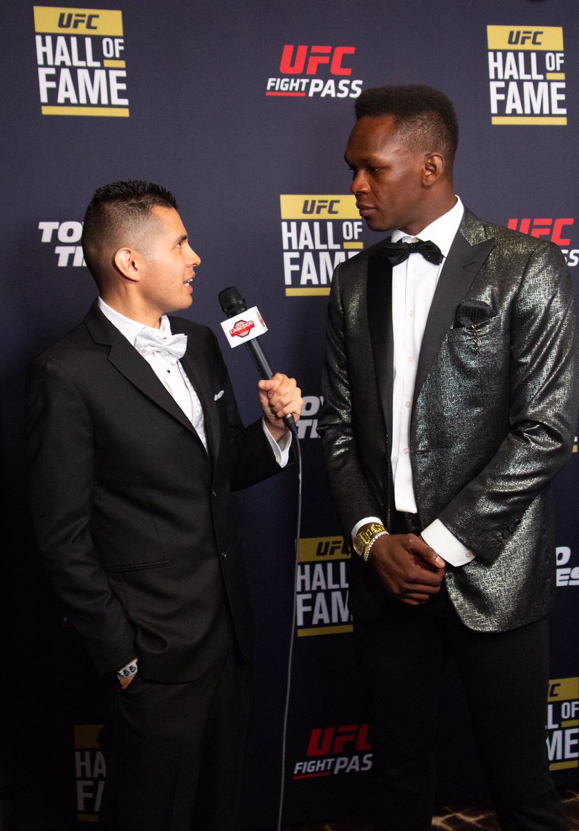 DoubleGonTV's tweet photo. The fight is finally here! #UFC243 
📸@JessicaVaugn https://t.co/9sIuGi2zZ9