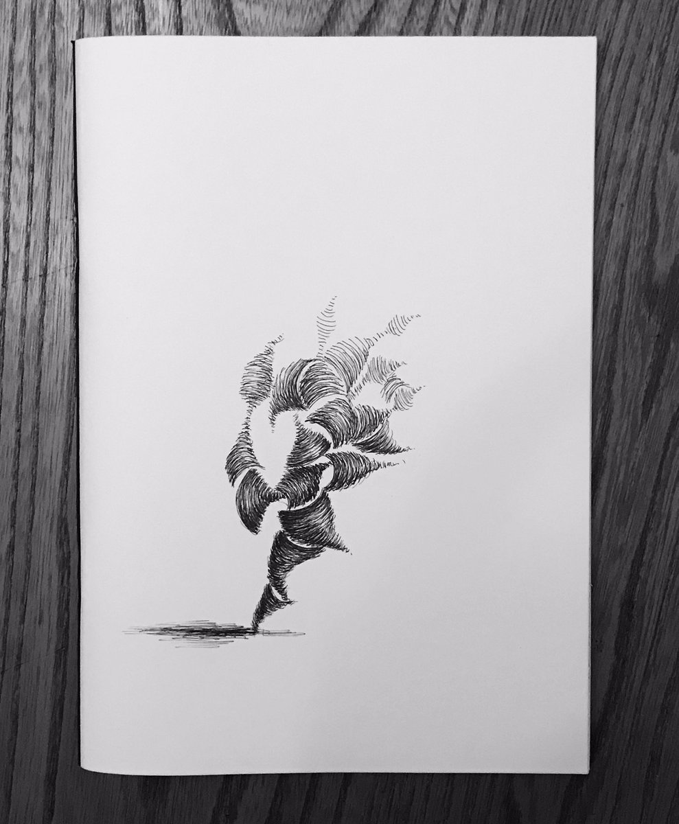 Form, pen on paper #sketchaday #sketchday276