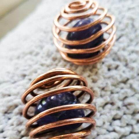 jack__0ats's tweet photo. #omglobes #🕉🌐 - #handmade #copperwire by #jackøats

#charoite

#play #meditation #namaste #om #mindfulness #wireweaving  #justkeepspining #sonicsculpture #kineticsculputre #stressreliever #handstrengthening #lnk #madeinnebraska https://t.co/NKRZqWZj5e https://t.co/fo4WGpm5wC