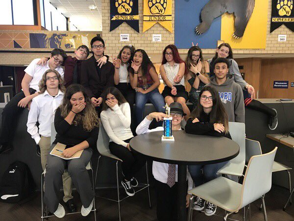 Our team placed 3rd in sweeps at Wichita Northwest! We had three teams go 4-1 and two teams go 3-2.