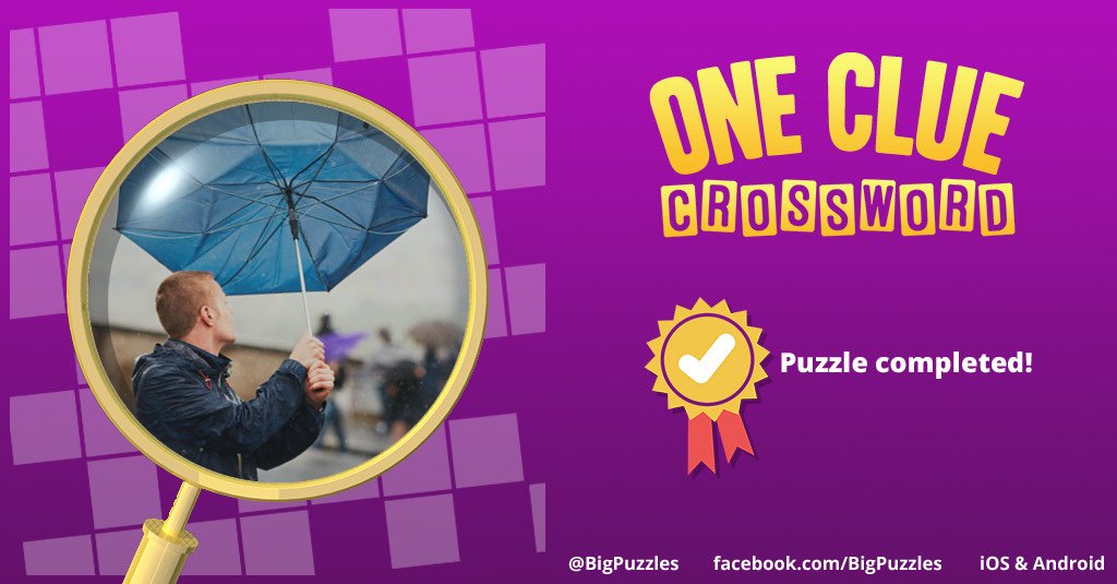 mfahy1320's tweet photo. I completed a puzzle in One Clue Crossword. Play now for free!
https://t.co/klh2DJc0bN #OneClueCrossword https://t.co/XW0BsQvFeq