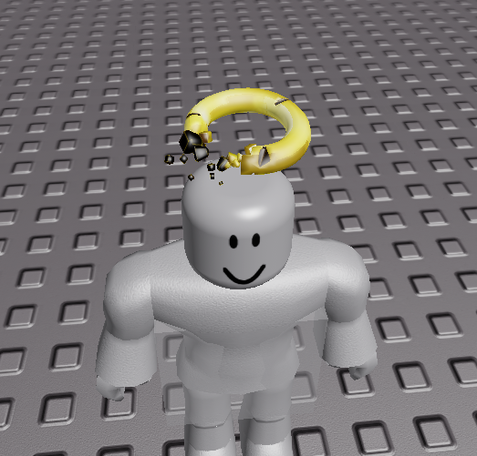 Supernob123 On Twitter Another Ugc Hat Broken Halo A Halo In The Midst Of Transformation To A Demon Robloxugc Roblox - halo roblox hat
