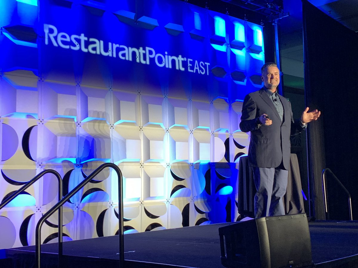 SandyRoginski's tweet photo. What’s the future look like for the Restaurant Industry?  Thank you     James Walker CFE from Nathan’s Famous for sharing your perpective!       @RestaurantPt EAST in #Austin #rpeast19 https://t.co/77isoqBBsp
