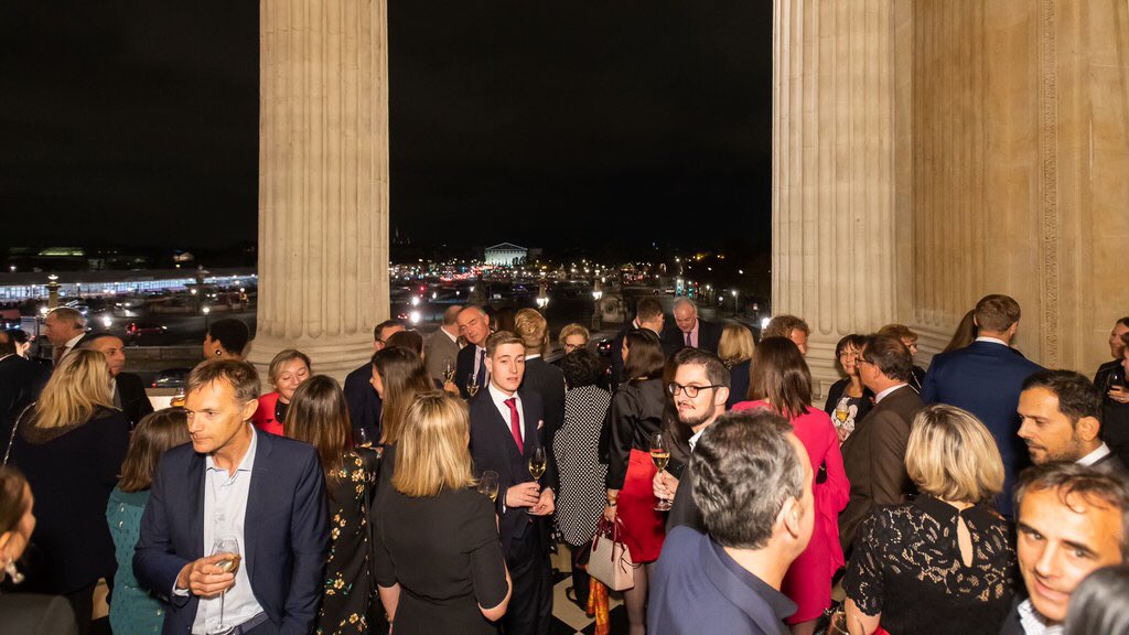 France_CVB's tweet photo. #FMEvent Gala evening @hoteldecrillon. French gastronomy with international buyers in a wonderful place. https://t.co/dBlVImDP8g