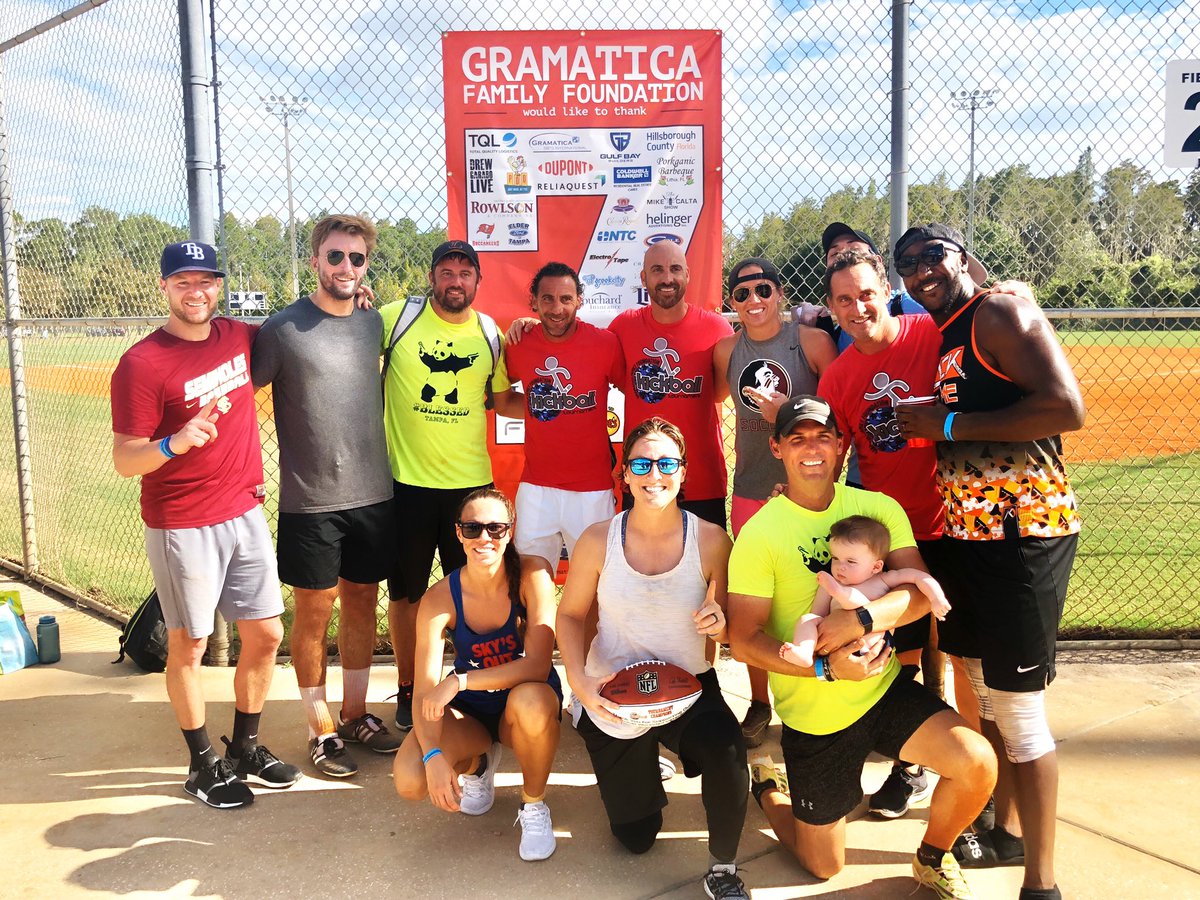 GramaticaFF's tweet photo. Congrats to this year’s winners! 🏆

1st place: Commitment Issues
2nd place: American Home Title
3rd place: The Fountain Group 

#kick4vets https://t.co/wq0d0IWCrl