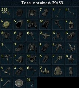 DragonFuryrs's tweet photo. 31/31 Barrows collection log completed! 2111 kc 
Golden reaper completed!!!!!!!!!!! https://t.co/RnlQKeSipb