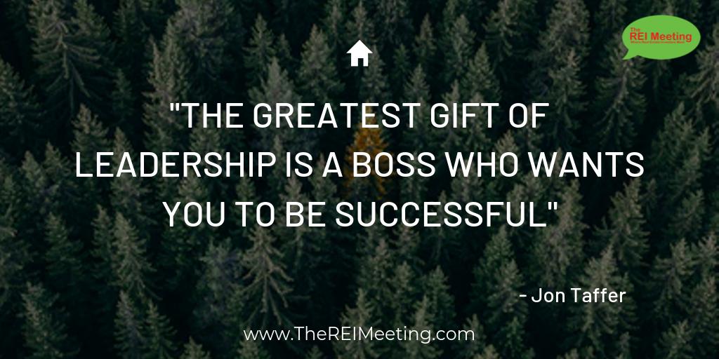 TheREIMeeting's tweet photo. A leader must be the inspiration and guide for others to be better day pass day. #inspiration #leadership https://t.co/onI7EbmYyr