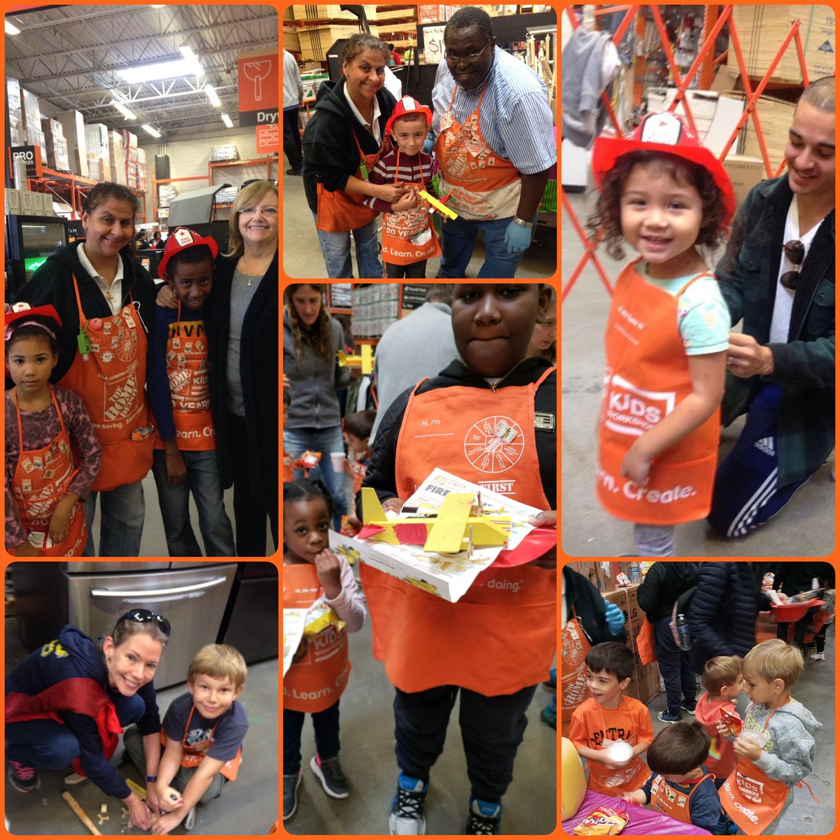 We love it when they come out to play.Bring out those fire hats lol!Another fun Saturday morning at 1245.#kidsworkshop 😀😀😁 #celebratingmilestones @JMcLean285 @RonnieOddo @DLapshan @kemarheath1