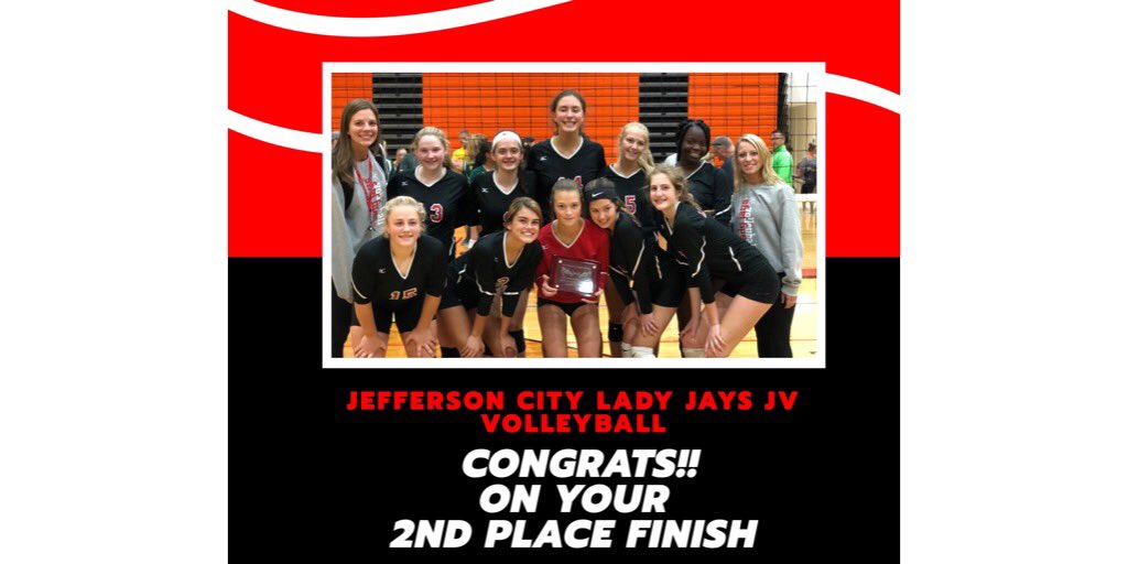 jada_shipp's tweet photo. CONGRATS Lady Jays JV Volleyball ❤️🏐🖤on your 𝕤𝕖𝕔𝕠𝕟𝕕 𝕡𝕝𝕒𝕔𝕖 🏆🎉 finish today in the Waynesville tournament!! @ladyjays_vb https://t.co/yIGuynY8nk