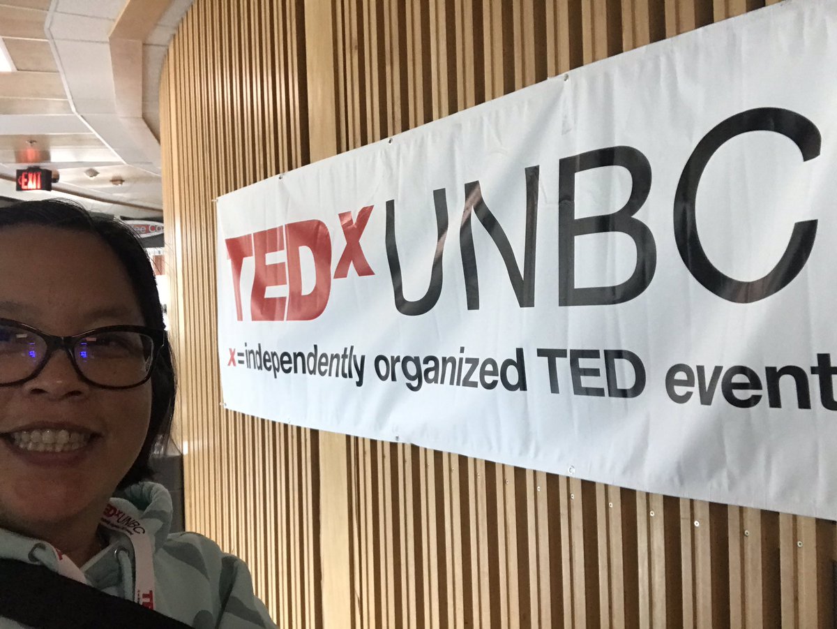 I super enjoyed this event... and I’m well fed. There will be a blog on this. Look forward. #tedxunbc2019 #unbced