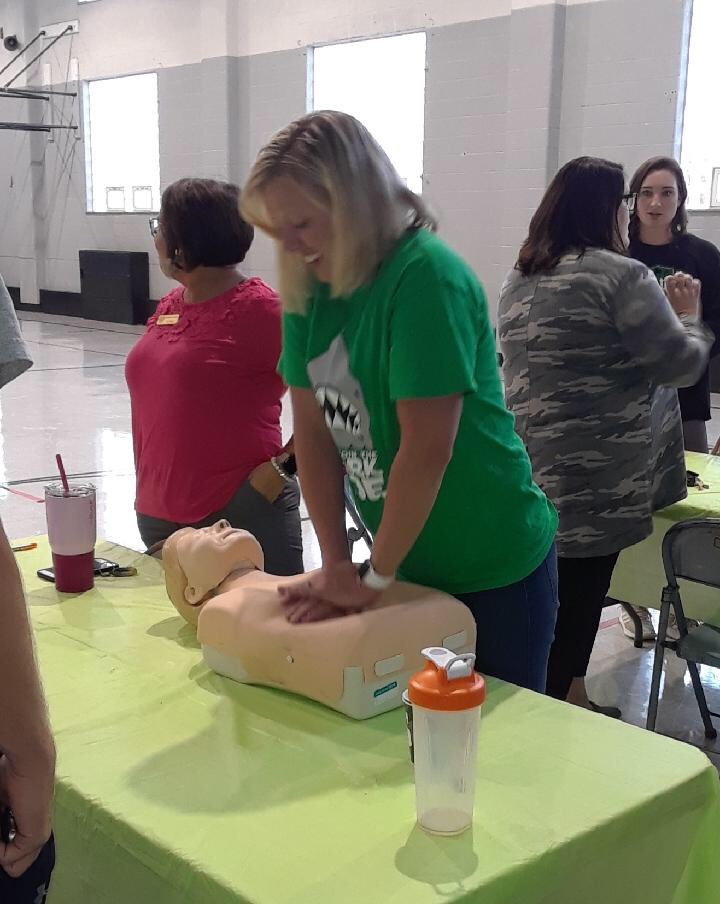 Strochschool's tweet photo. Our teachers became CPR certified on Friday! https://t.co/KoAXMwUms2