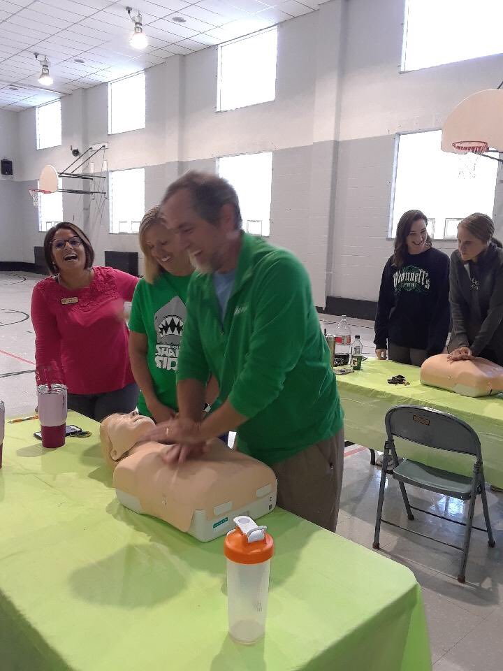 Strochschool's tweet photo. Our teachers became CPR certified on Friday! https://t.co/KoAXMwUms2