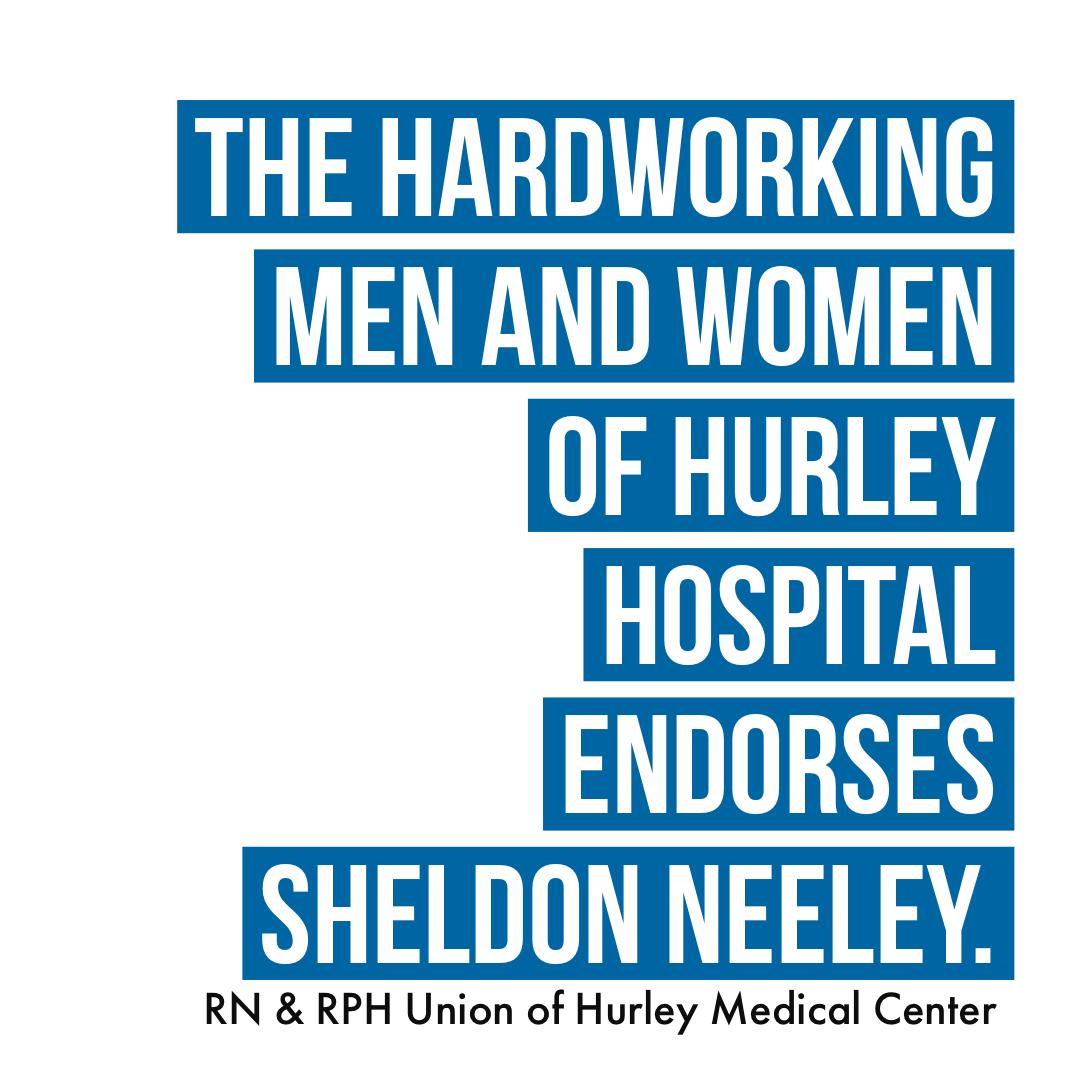 mayorneeley's tweet photo. If nurses trust Sheldon Neeley, then you should too! Vote Tuesday, Nov. 5th for #TeamNeeley #FlintMayor #Neeley4Mayor https://t.co/KA0r2RYTZb