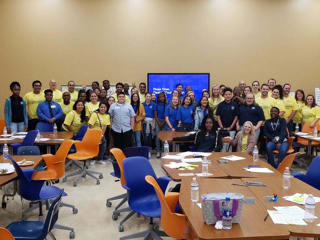 DjRolo1906's tweet photo. My students represented @HCPSWoodsonPK8 well at the EY Connect event. The following school were represented. @HCPSShieldsMS @YoungMiddleHCPS @MclaneSchool https://t.co/wIZZBsNWVa