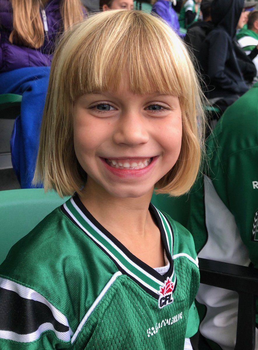 This kid is excited to be at the Rider game!#riderslive
