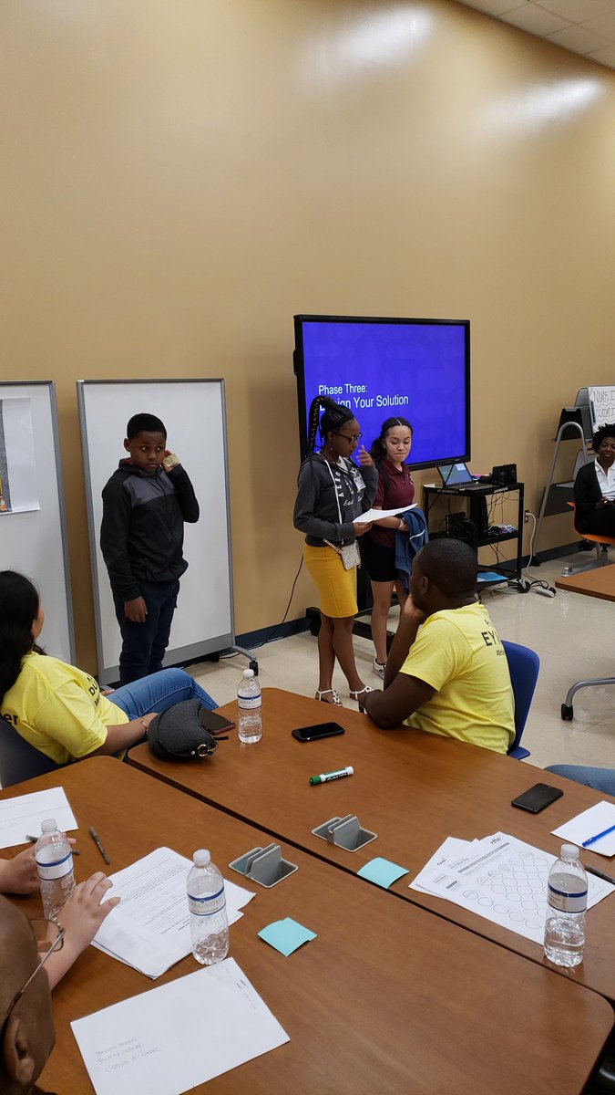 DjRolo1906's tweet photo. My students represented @HCPSWoodsonPK8 well at the EY Connect event. The following school were represented. @HCPSShieldsMS @YoungMiddleHCPS @MclaneSchool https://t.co/wIZZBsNWVa