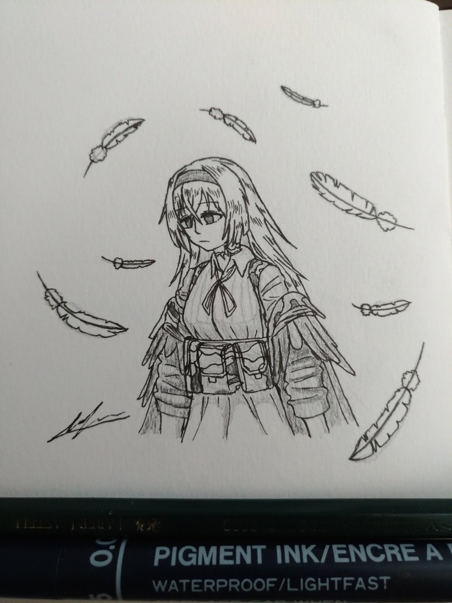 Inktober day 6 - Favorite HG

Thunder .50 bmg

#少女前線 #thunder 