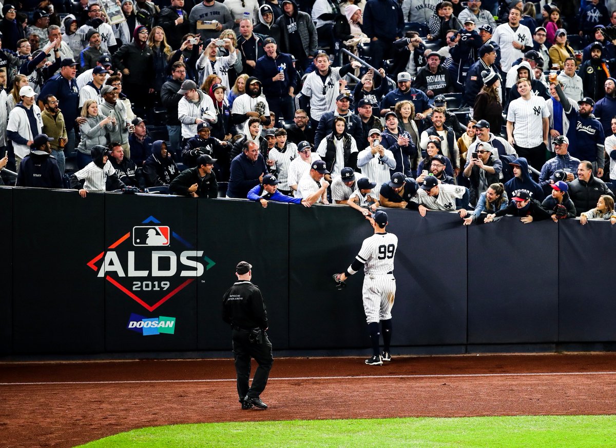MLB's tweet photo. Judge holds court. https://t.co/3kgtuh5tvy