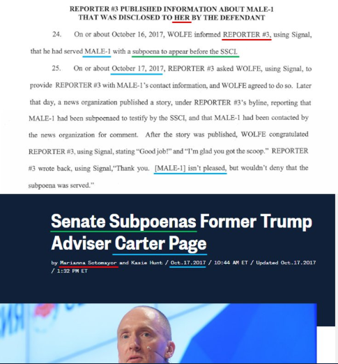 Take a moment to reflect on the irony:  @carterwpage, all times under 100% FISA surveillance for being an alleged “agent of a hostile foreign power”, is sending emails that identify leak-networks for federal prosecutors AND are used as multiple pieces of “State’s evidence”...