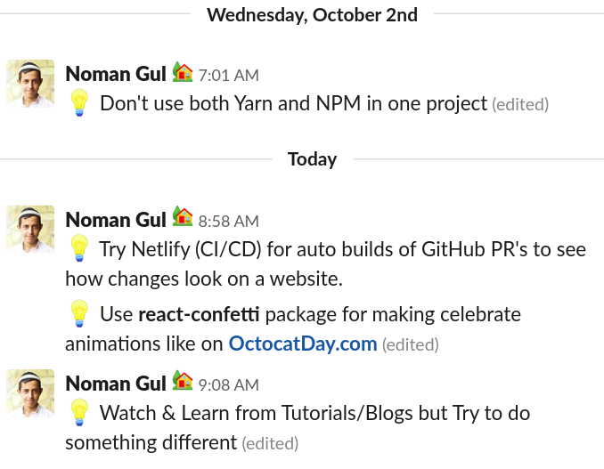 NomanGulKhan's tweet image. 👋 Hello World
💡 Insightful Sunday (EP02)
"Software undergoes Beta testing shortly before it’s released. Beta is Latin for 'still doesn’t work'😁"
CREDITS: @JahangirIzaan, @the_terrific_m
#gimmesourcecode #javascript #React #github