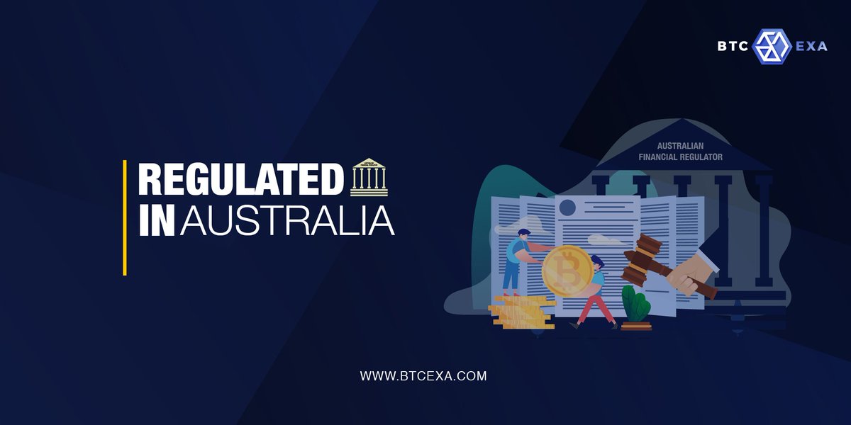 Just like traditional exchanges, BTCEXA is monitored by a governmental financial body. Namely, the Australian Financial Regulator. 

btcexa.com

#traditional #regulation #AFR