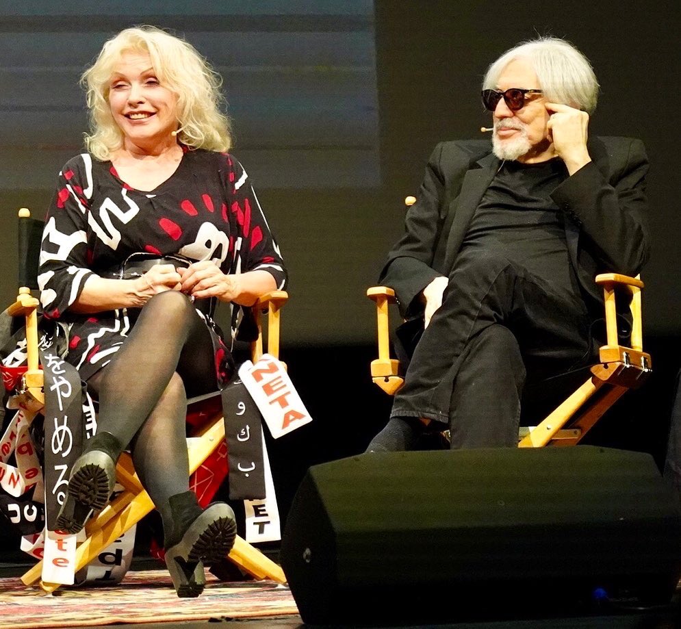 Brooklywood's tweet photo. I could listen to Debbie Harry & Chris Stein tell stories for days. Last night they covered the downtown 70s NYC scene, backstage antics at the Whisky, the significance of Rapture, hanging at Studio 54 & their creative partnership that’s lasted nearly half a century. #LiveTalksLA https://t.co/PrXHHUzJIz