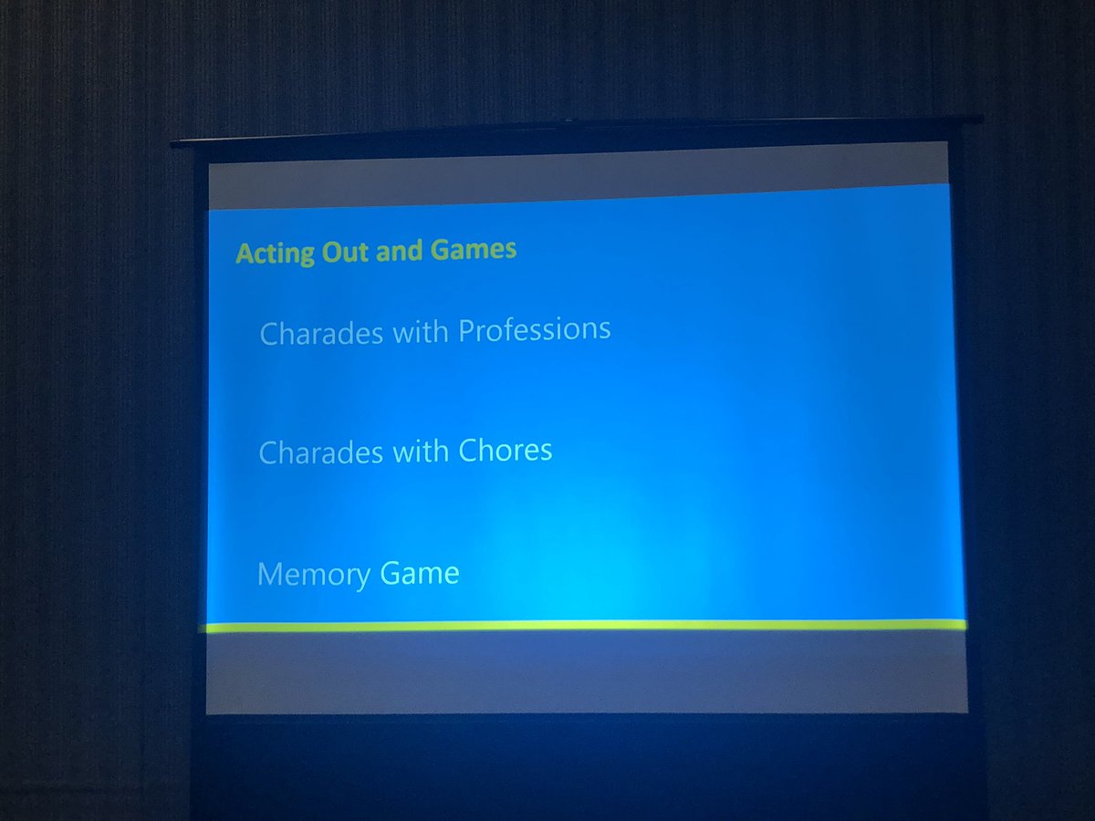 yezifffiona's tweet photo. Inspired a lot by the presentation delivered by Lisa. I never realized that Class can be taught in that way. And the games really livened up the whole class ! I will adapt them to my future class~  #CATESOL19 #PepperdineTESOL @PeppGSEP @CA_TESOL https://t.co/16uawZmMw6