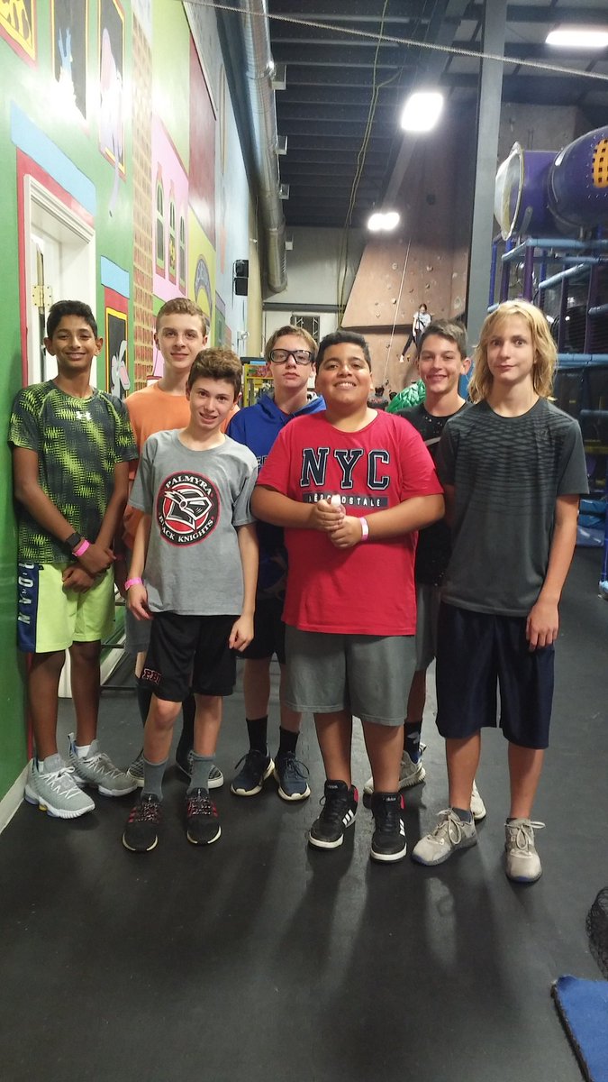 CCMS_PSP's tweet photo. I would say #BoysNight @paramountsportscomplex was a hit! A HUGE #ThankYou to @MrBrubakerCCMS @CoachStum and @ccmsPE for organizing such a fun event! #FalconPride #CommUNITY #ccmsdoesthefunstuff https://t.co/nWuBOvQiM8