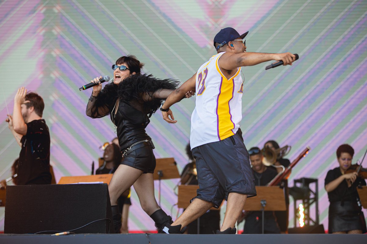 ihateflash's tweet photo. @BuchechaOficial + Fernanda Abreu + Funk Orquestra mais cedo no palco Sunset #RockinRio2019 https://t.co/Y7xta7rZP9