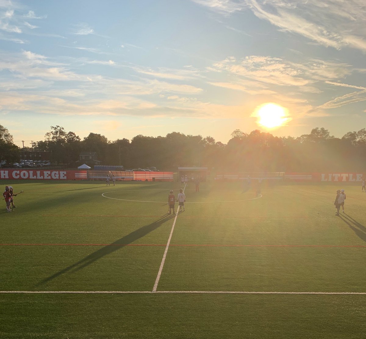 WabashLax's tweet photo. What a day to welcome a great group of young men to campus! Our Prospect Day started off with a high level morning session as the sun rose, followed by @WabashCollege Admissions presentation. Then @WabashFB got the W! Thank you to all the players &amp; parents that attended.  #WAF https://t.co/gExuJg2EHE
