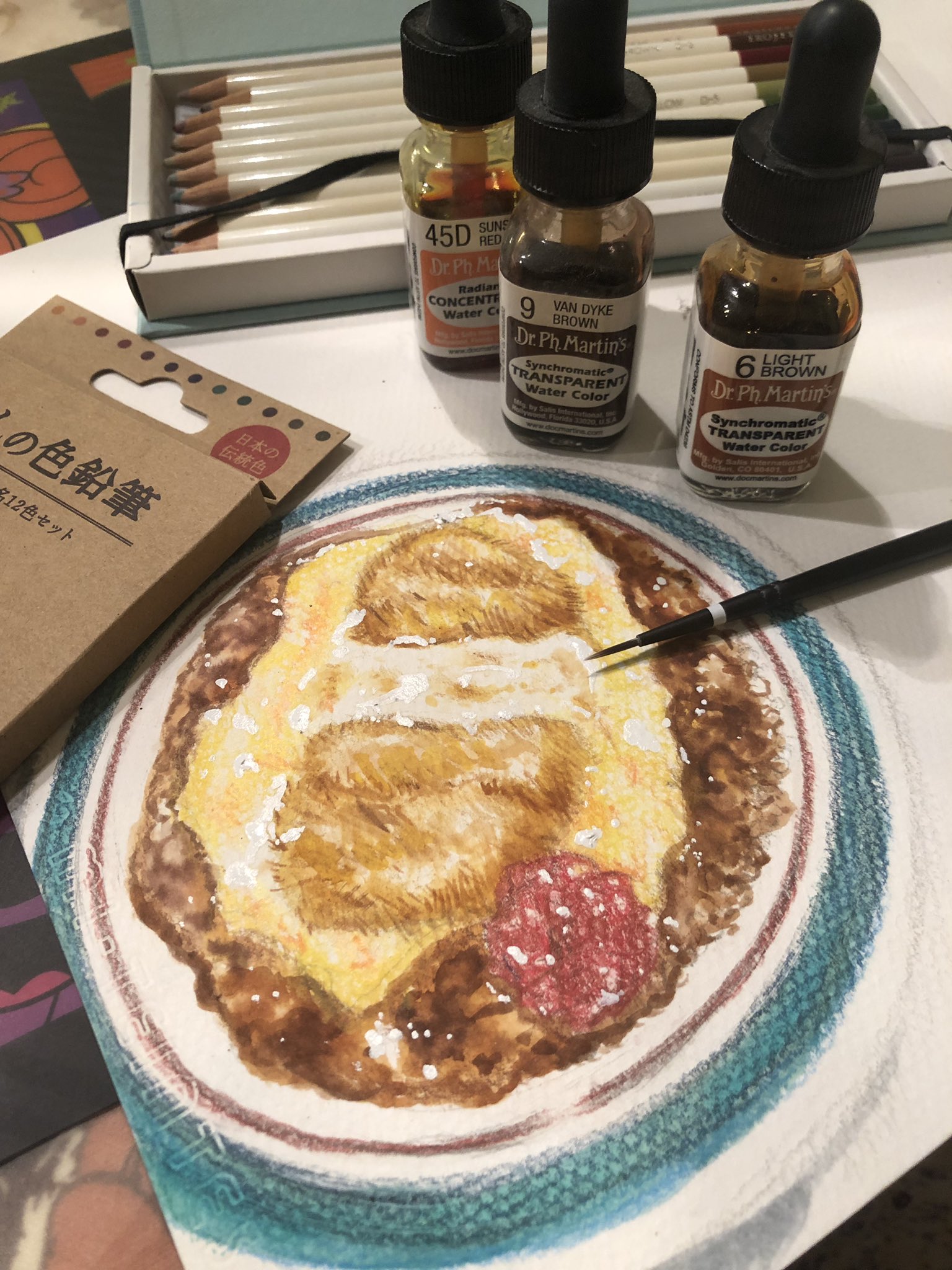 夫婦茶碗 V Twitter カレーとカツ丼 がっちゃんこ 絵心 なんかほっこりするな 富士そば カレーかつ丼 イラスト好き