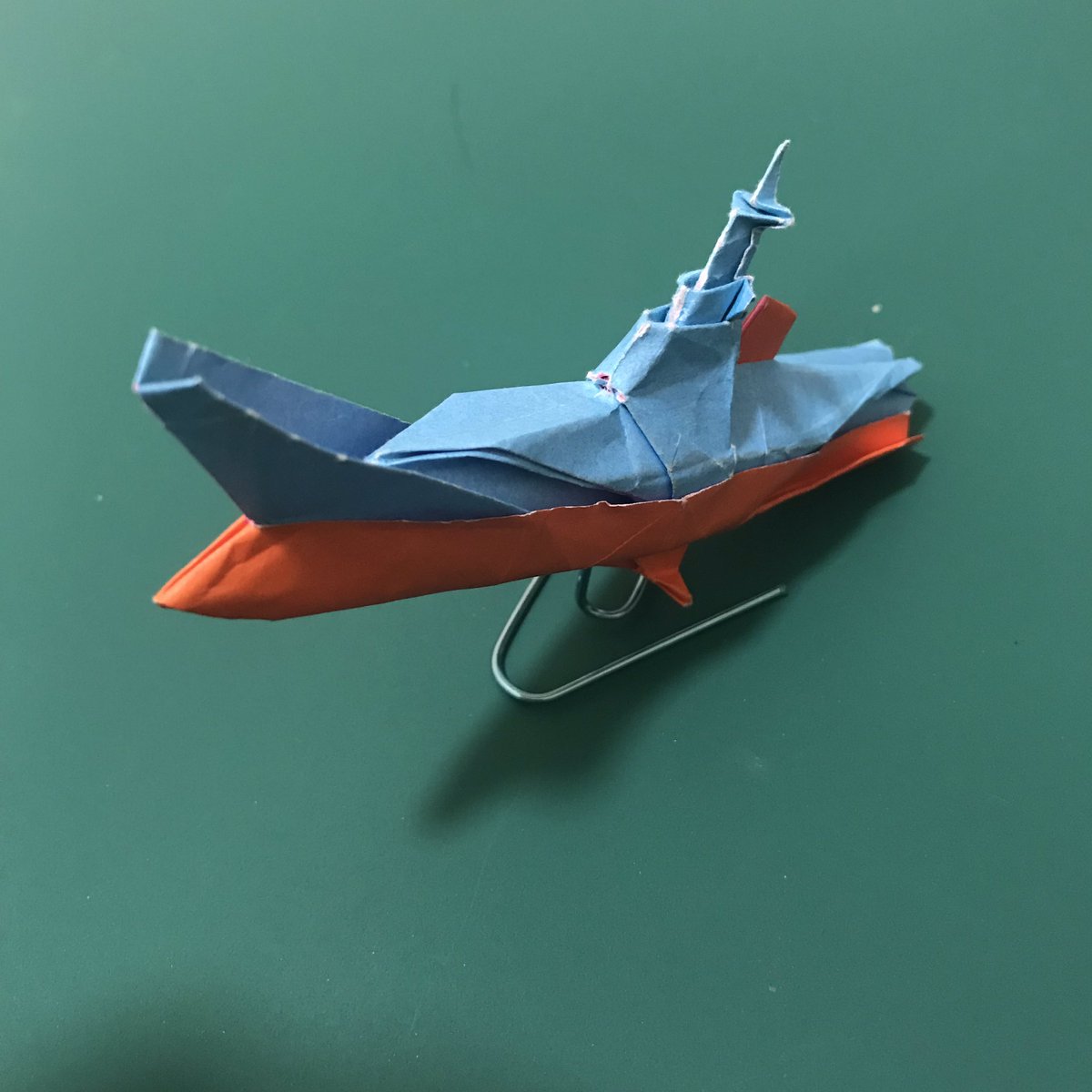 Origami Vaper No Twitter 宇宙戦艦 大和 折ってみた 15cm折り紙 2枚