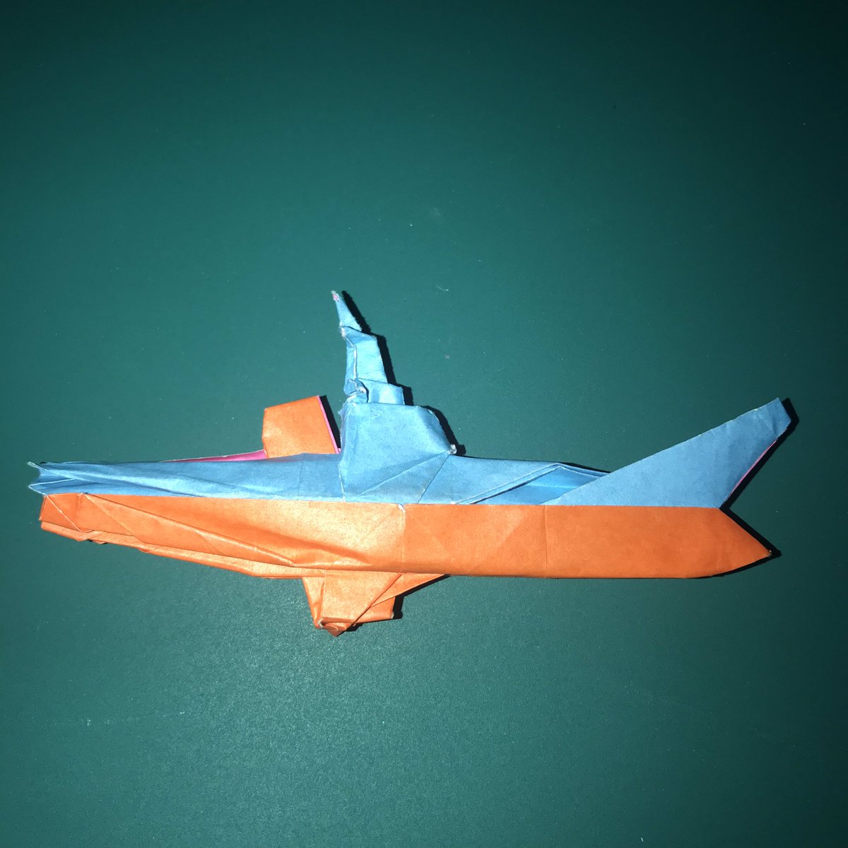 Origami Vaper No Twitter 宇宙戦艦 大和 折ってみた 15cm折り紙 2枚