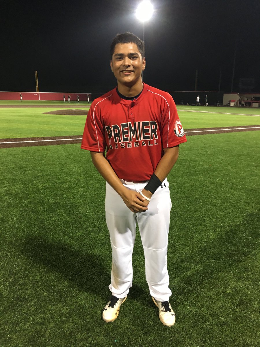 FiveTool's tweet photo. @FiveToolTexas F: @PBFutures 2020 Kainer 2, @TheHAthletics 1
PoG: Nick Garcia 1-3, RBI
Pitcher: @GTH_28 7 IP, 9K https://t.co/QGdLl0JsaB