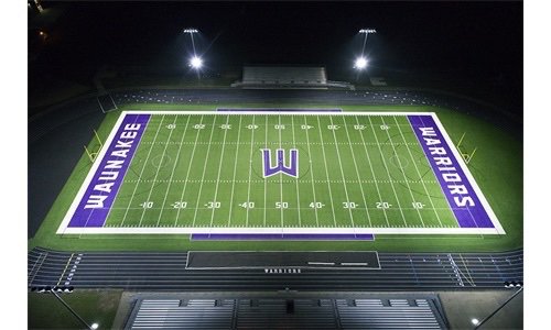 After 3 straight road games on the Hwy 12 Tour (Baraboo, Sauk, and Reedsburg) we are very much looking forward to playing at home this Friday for the first time since September 13th.  We can’t wait to play in front of our Waunakee community! Hope to see you there!   #FightOn