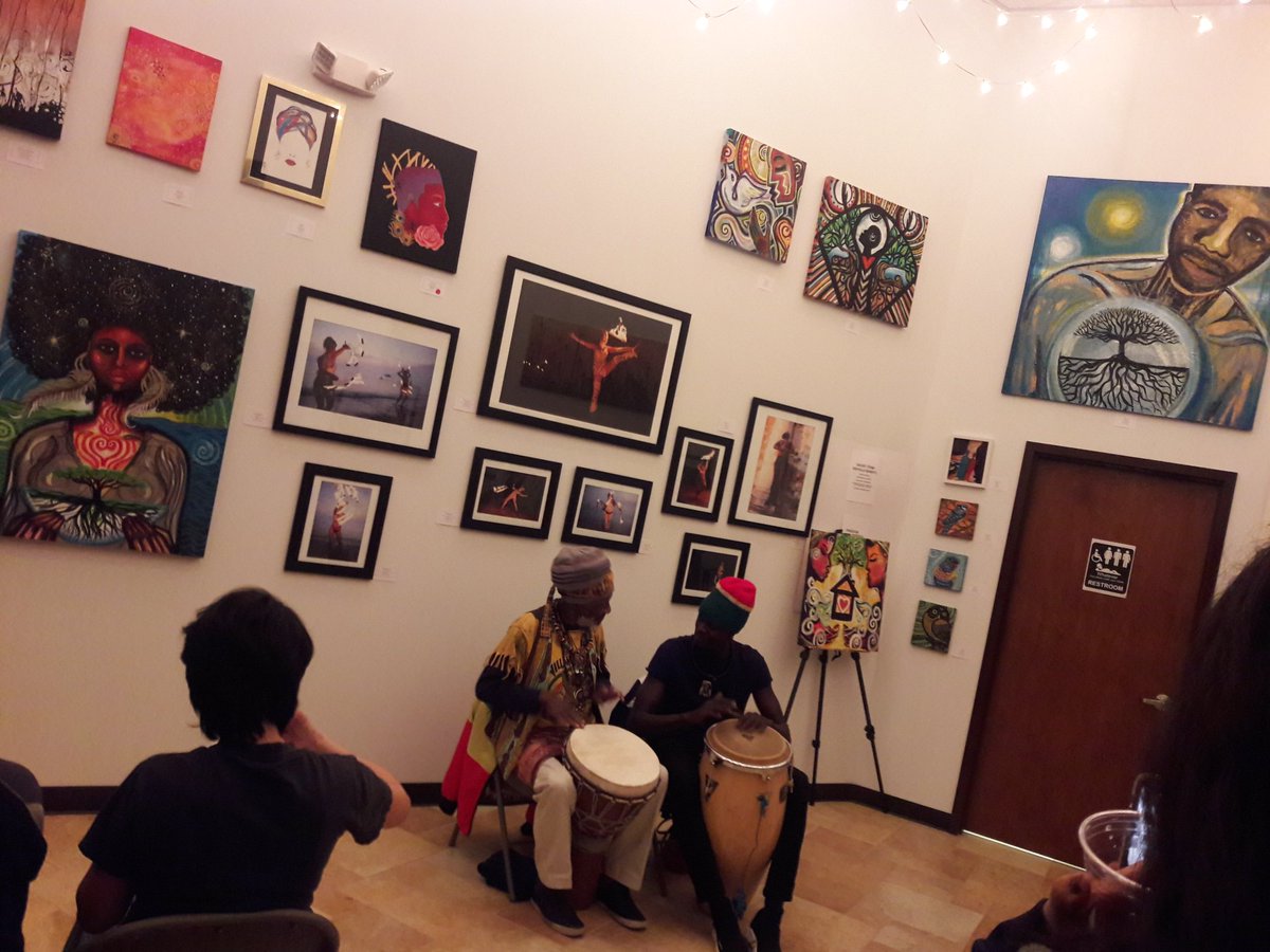 keepourhomesjc's tweet photo. Jerry Drums & Drums of Freedom & Baye Fall drumming & drumming at the Home + Unity show at #jcast2019 to #StopTheBan in #JerseyCity. https://t.co/gMhaiUrT8n