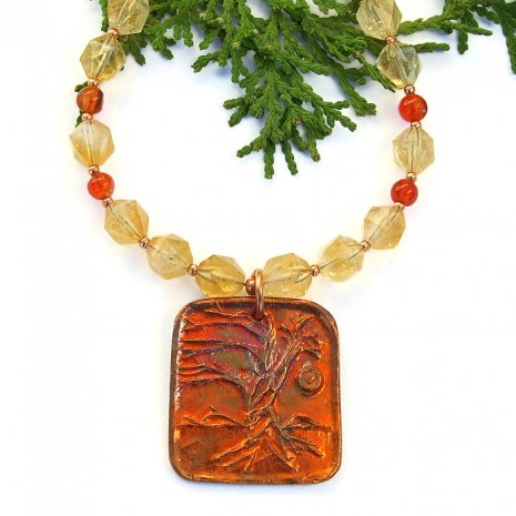 ShadowDogDesign's tweet image. Glowing #TreeofLife / #Yggdrasil #Necklace w/ Citrine &amp;amp; Carnelian! bit.ly/WorldTreeIM via @ShadowDogDesign #handmade #TreeofLifeNecklace