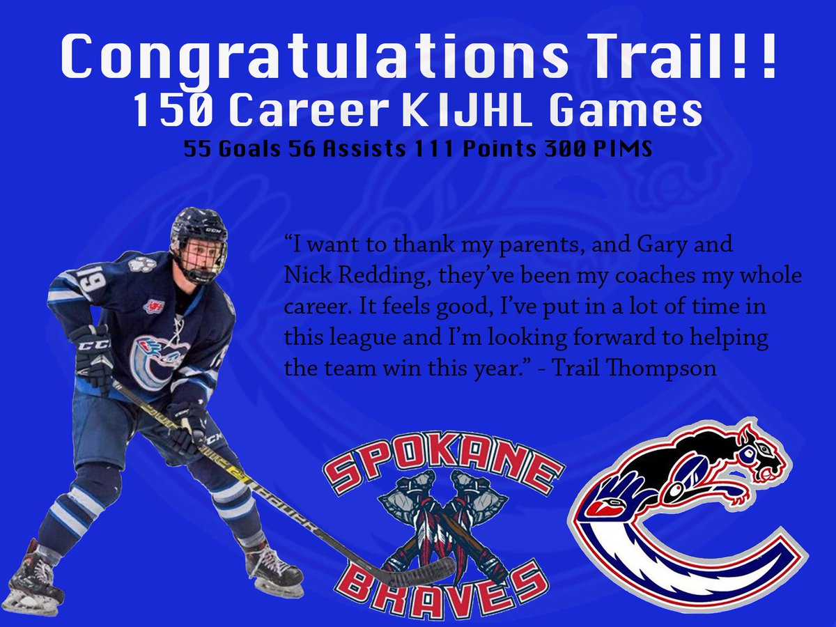 CV_Thundercats's tweet photo. Ahead of tonight's game, the Thunder Cats would like to recognize two of our players for reaching impressive milestones in their careers.

Congratulations Carson Small and Trail Thompson!! https://t.co/WjZ6ZVx4A2