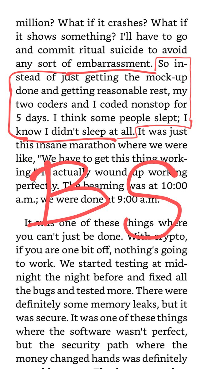 n0ther_guy's tweet photo. ...at this point I wanted a reimbursement. Reading #FoundersAtWork https://t.co/q3EshrTeZp