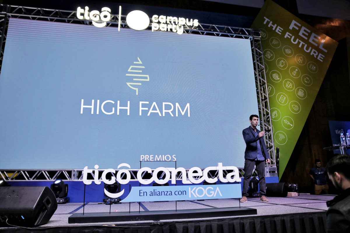 TigoParaguay's tweet photo. "A mayor crecimiento poblacional, mayor demanda de alimentos y menor superficie de cultivos. Con #HighFarm redefinimos la agricultura, trayendo los cultivos del campo a la gran ciudad."
Gabriel Zanotti-Cavazzoni - #HighFarm #PremiosTigoConecta https://t.co/1bRCRV0Dei