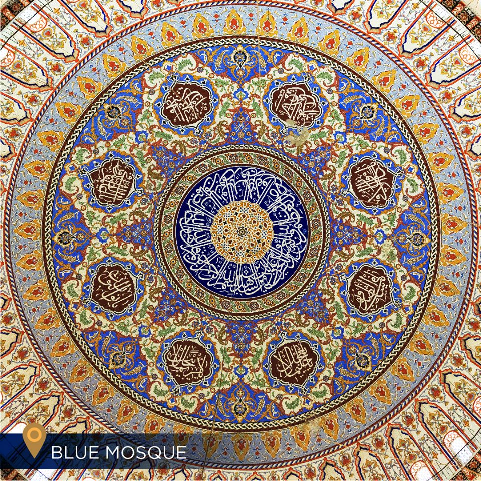 AirSalesforce's tweet photo. It’s impossible to miss the beauty of Istanbul’s landmarks, but you may miss the craft adorning the ceilings. Behold and admire every inch of wonder. https://t.co/6w3eUrYss9