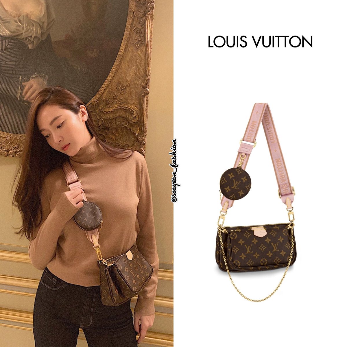 Pin by Lauren on fashion + beauty  Louis vuitton multi pochette, Vuitton  outfit, Louis vuitton wallet
