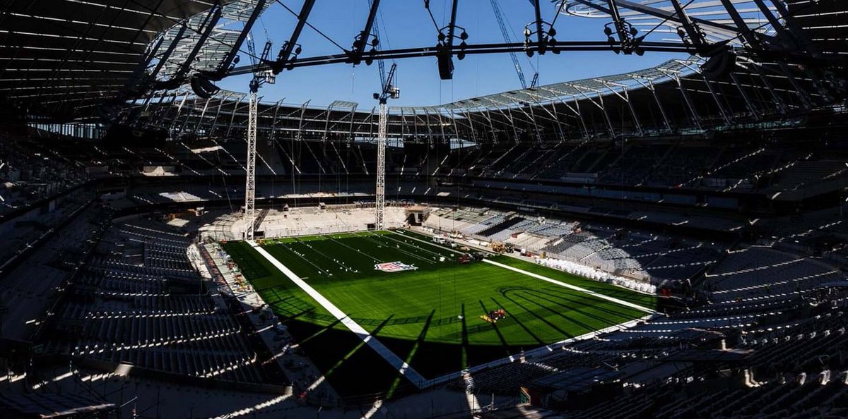 Excited to see the <a href="/ChicagoBears/">Chicago Bears</a> and <a href="/Raiders/">Las Vegas Raiders</a> play on our turf this Sunday at Tottenham. Check out our blog and article in <a href="/StadiaMagazine/">StadiaMagazine</a> to learn about the NFL field and how were changing the world of convertible systems <a href="/SpursOfficial/">Tottenham Hotspur</a> #syntheticturf
bit.ly/2AIsRSm