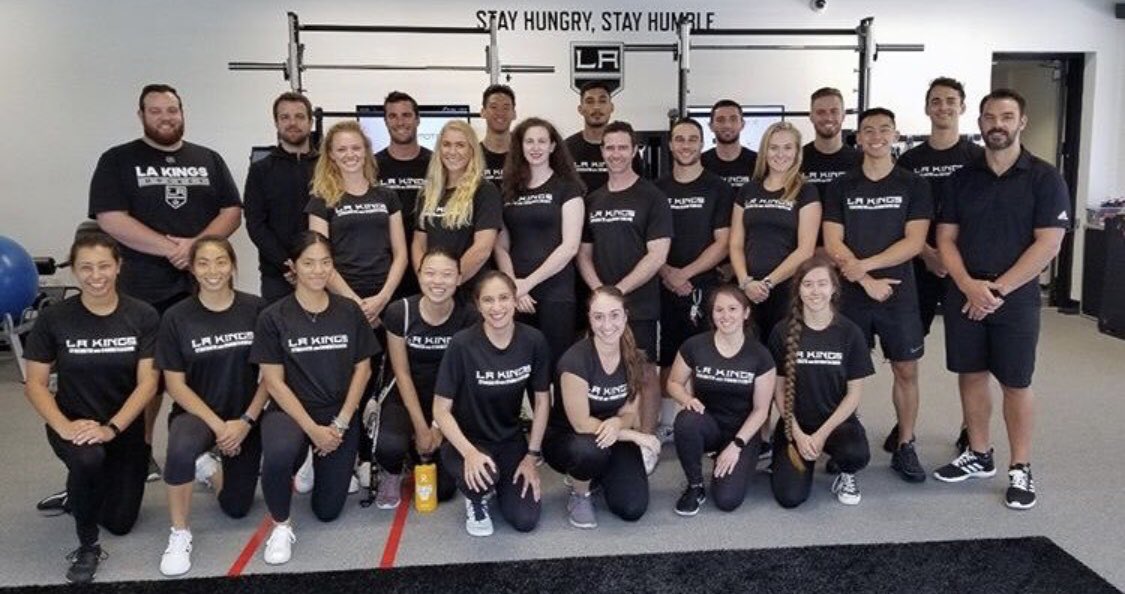MattDovee's tweet photo. Good luck to the @LAKings this season. Had a blast helping out with their pre-season testing! https://t.co/cBfOMJ9CWO