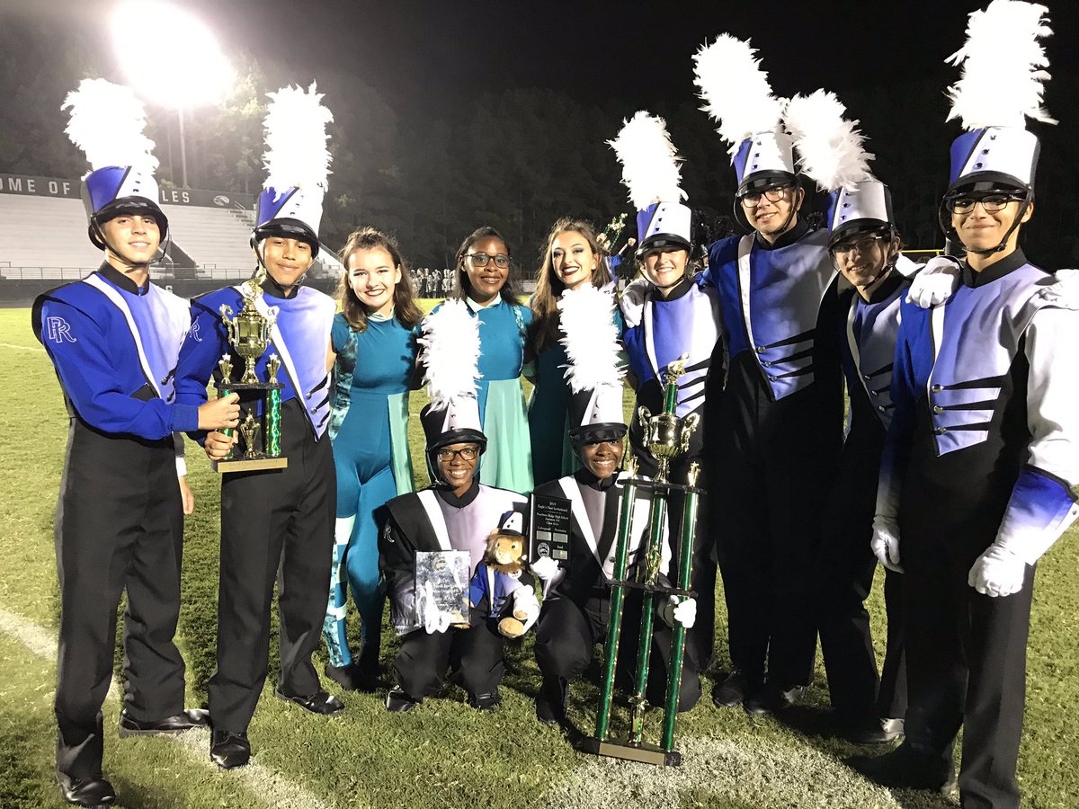 PRHSBand's tweet image. PRHS Bands takes a 2nd place overall division finish in their first show of the season at The Eagles Nest Invitational with a 1st place finish in Drums and 2nd overall in Music Performance @PeachtreeRidge