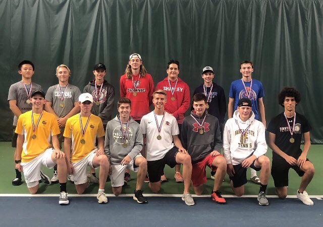 RRHS_Activities's tweet photo. Kaden Johnson, Espen Schneider, &amp; the doubles team of Jett Weis &amp; Saylor Kuenzel had an amazing weekend at EDC, all qualifying for STATE!! Kaden &amp; Koby Kuenzel were named All EDC &amp; Kaden was also named a nominee for Senior Athlete of the Year! #UnleashTheRed #LETSGO #TweetByShay https://t.co/Qg6PDQOS8e