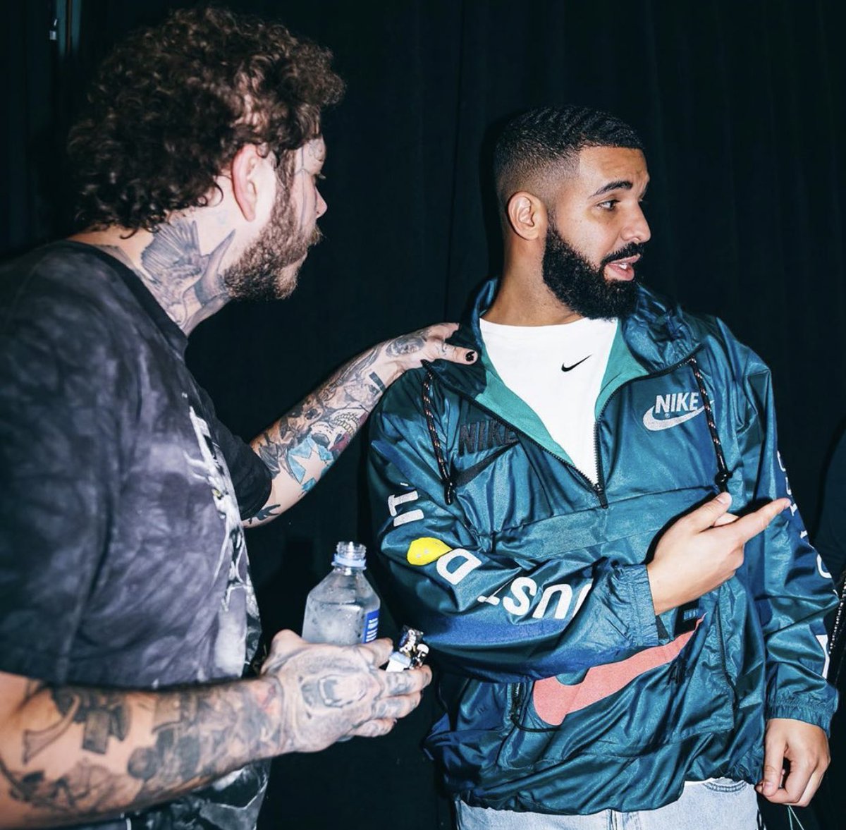 drake nike windbreaker