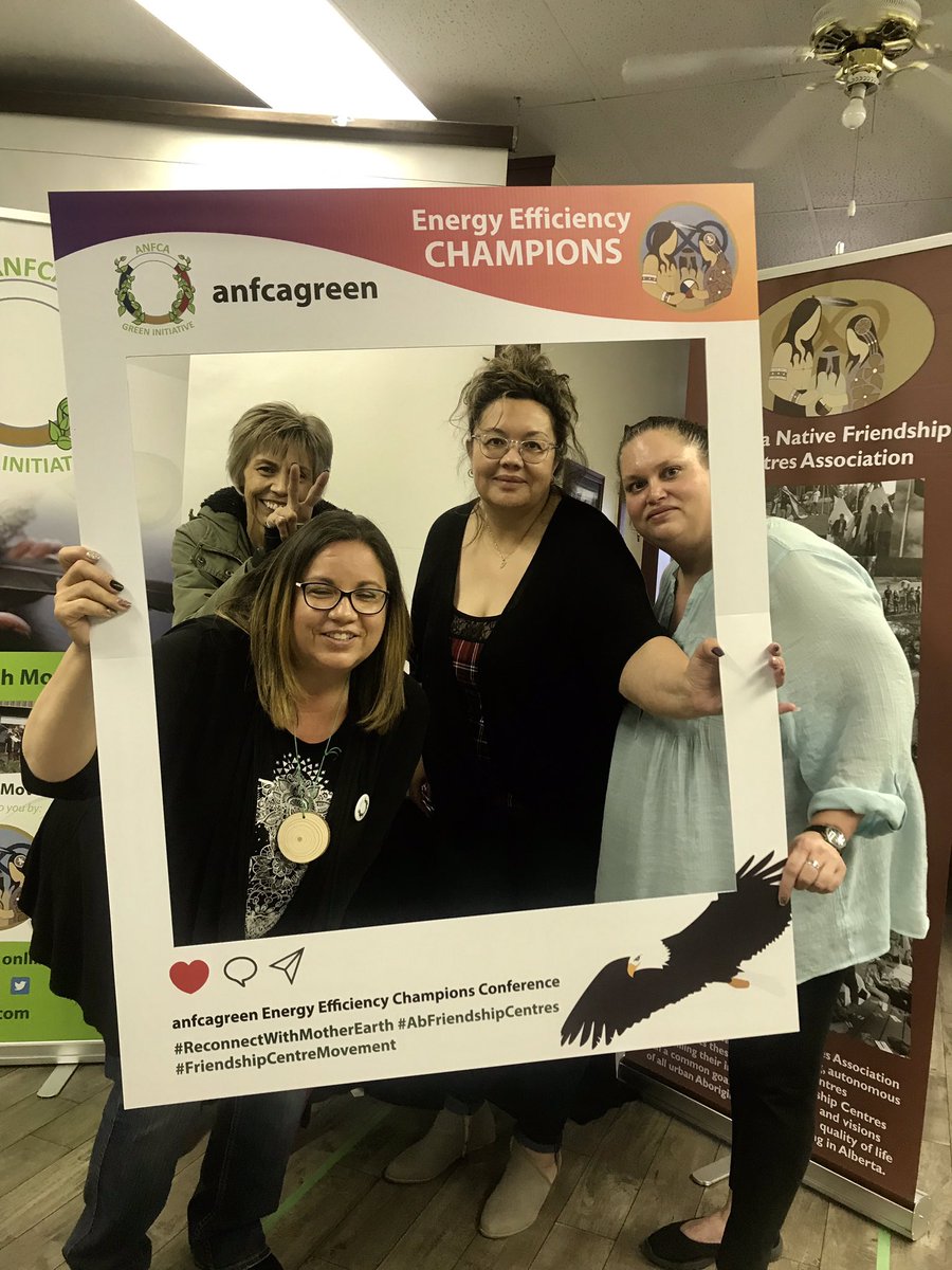 ANFCAgreen's tweet photo. Thank you to everyone who made today’s Energy Efficiency Champions conference a success. A special thanks to the staff of the Bonnyville Friendship Centre who helped make this day possible.
#ReconnectWithMotherEarth @anfca @NAFC_ANCA @efficiencyAB https://t.co/UmSYJWH5SV