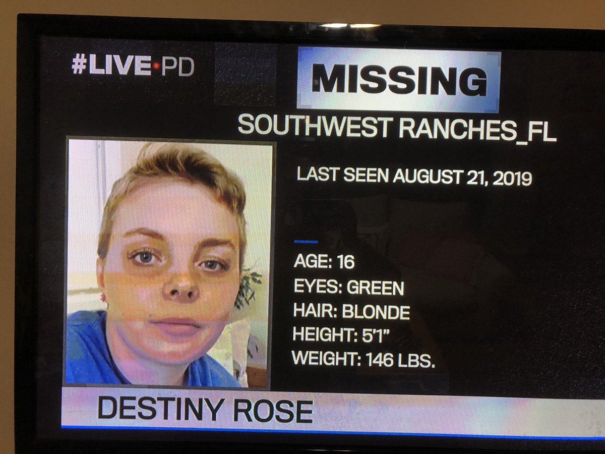 AwesomismMom's tweet photo. Please please Twitter do your thing… #LivePD #LivePDNation #MissingChild #MissingGirl #MissingTeen #InDanger #Missing #SharingIsCaring #RT #Florida https://t.co/uIRSpffDeX